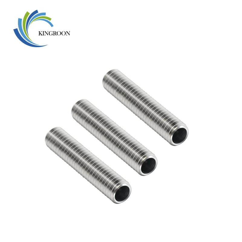 MK8 MK9 PTFE Throat Stainless Steel Throat M6 30mm 40mm Threaded For 1.75mm Filament 3D Printer Parts Tube