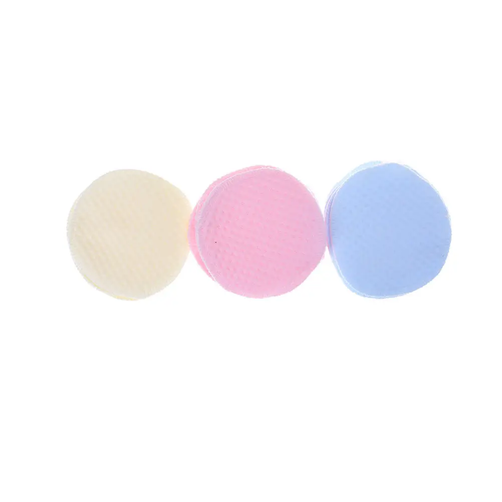 

6Pcs Random color Reusable Washable Soft Cotton Absorbent Mom Mother Baby Breast Feeding Nursing Pads Bra Inserts Supplies