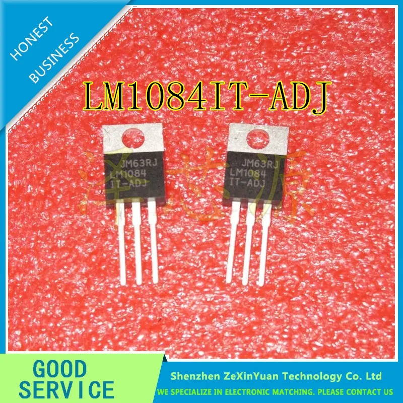 

20PCS/LOT LM1084IT-ADJ LM1084 TO-220 Voltage regulator triode