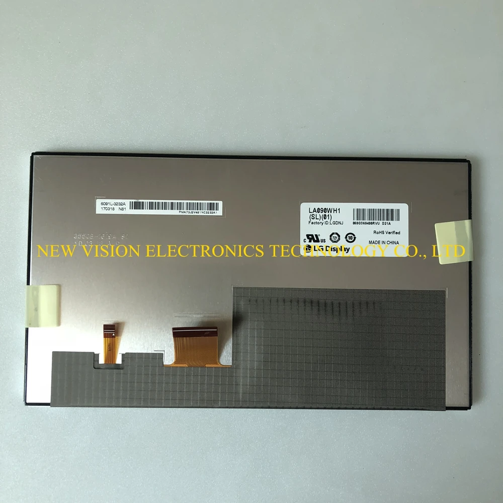 

LA090WH1-SL01 LA090WH1(SL)(01) LA090WH1-SL02 Brand New Original 9 inch LCD Screen Display for Car GPS Navigation