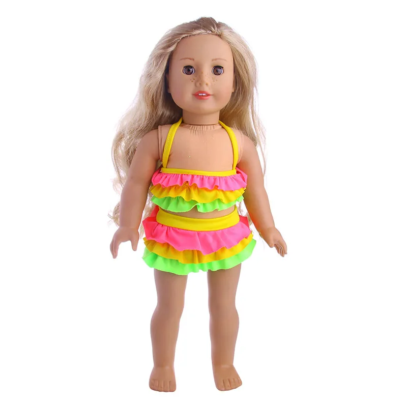 

New style popular cute Sling swimsuit For 18inch American doll/43cm New for Chrid Christmas Gift