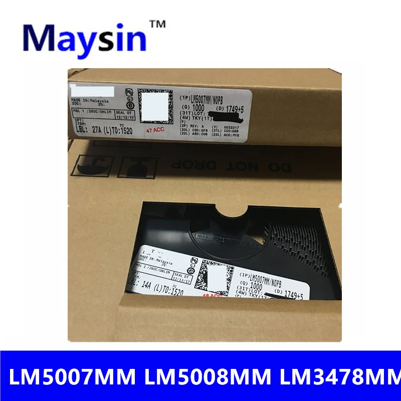 10 Pcs LM3478MMX LM5007MMX LM5008MMX LM3478MM S14B LM5007MM S81B LM5008MM Sayb Originale