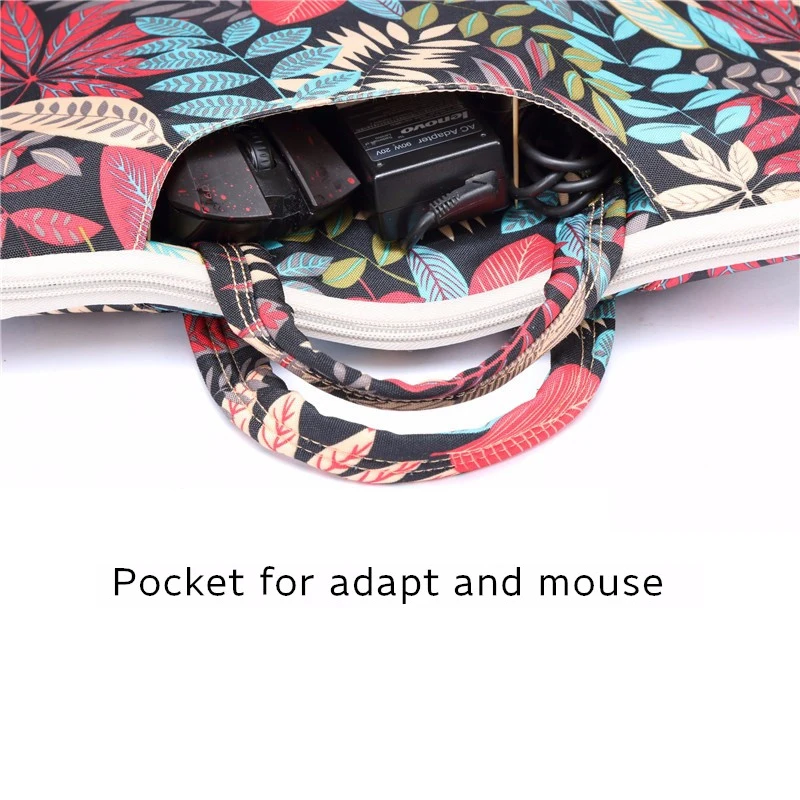 Hot Print PU Portable Handbag 14 15.6 Storage bag For Macbook Air Pro Retina 11 12 13 15 Laptop for Dell HP Xiaomi Notebook Case