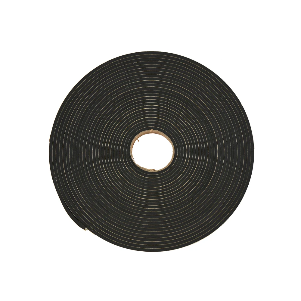 2 Meter Speaker Repair EVA Sealing Strip Black Single-sided plastic shockproof absorber Gasket seal 18*3MM