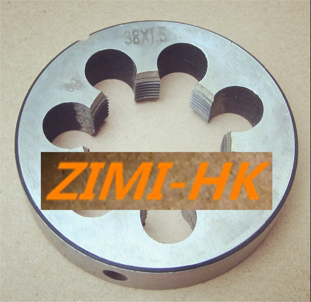 Métrica Mão Direita Die M38 x 1.5 mm Passo Qualidade Superior 38 mm x 1.5