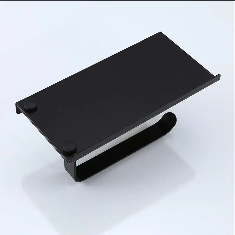 Edelstahl Bad Papier Telefon Halter mit Regal Bad Handys Gold Handtuch Rack Wc Papier Halter Tissue Boxen