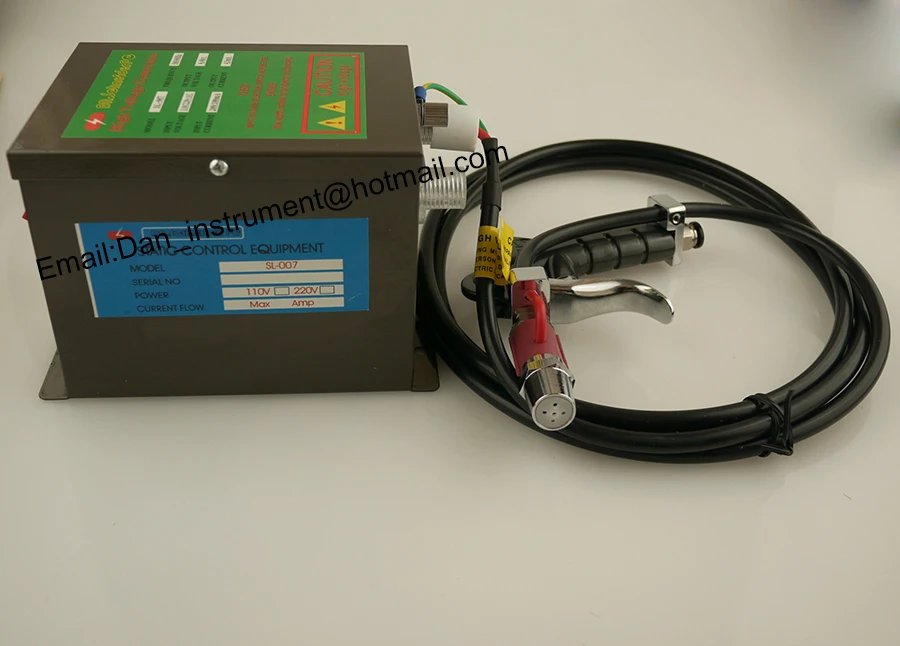 Pistola de aire ionizada antiestática, SL-004 con SL-007 de alto voltaje