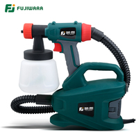 FUJIWARA 800W Electric Spray Gun Disinfection Water Latex Paint Sprayer Painting Tools Nozzle Caliber 2.5mm