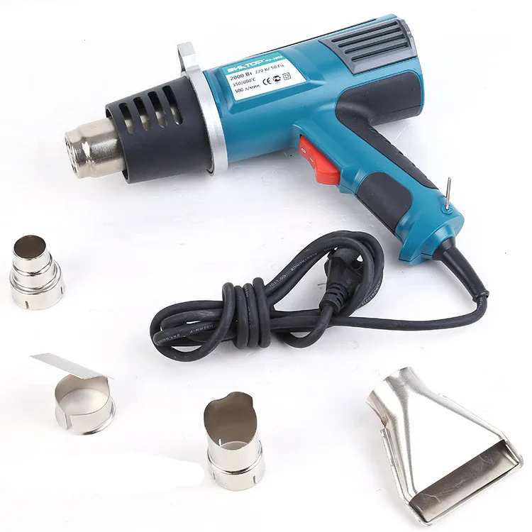 

2000w 220v Electric Hot Air Gun Thermoregulator Heat Guns 2-speed Temperature Gear Adjustment Power Tool