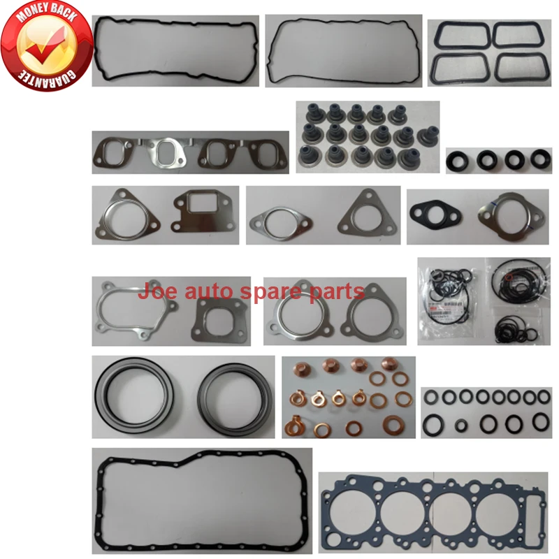 

4HL1 4HL1-N 4HL1-TC 4HL1-TCS Engine Full gasket set kit for ISUZU NPR NKR ELF 4.8L 4.777 cc 16v