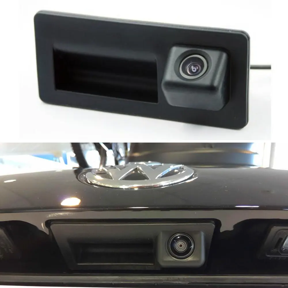 

Car Trunk Handle Camera For Audi A4L A8L Q3 A5 Q5 S5 2013 2014 / Car Rear view Reverse Back up Camera / HD CCD Night Vision