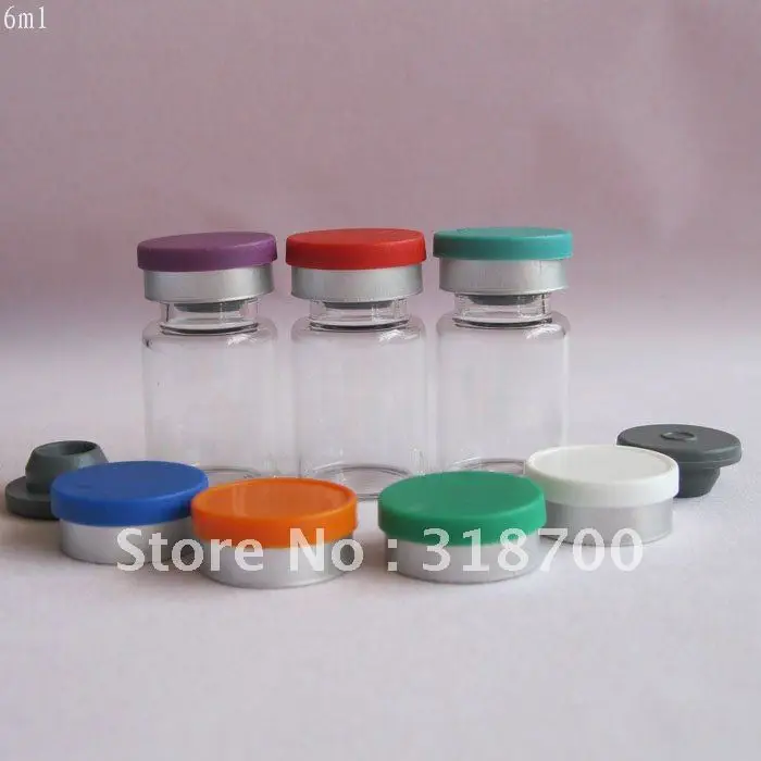 6ml glass vial with flip cap, sample vial, essence oil glass bottle,2ml,3ml,5ml,till 30ml is available