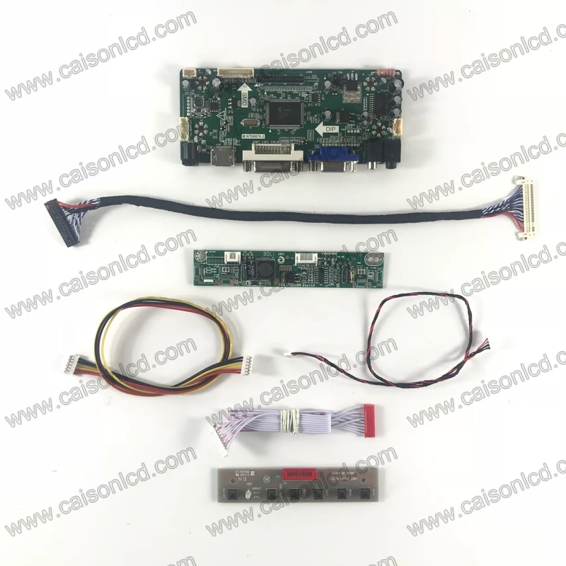 NT68676 LCD controller board support DVI VGA AUDIO for LCD panel 23.8 inch 1920x1080 repair easy diy free shipping