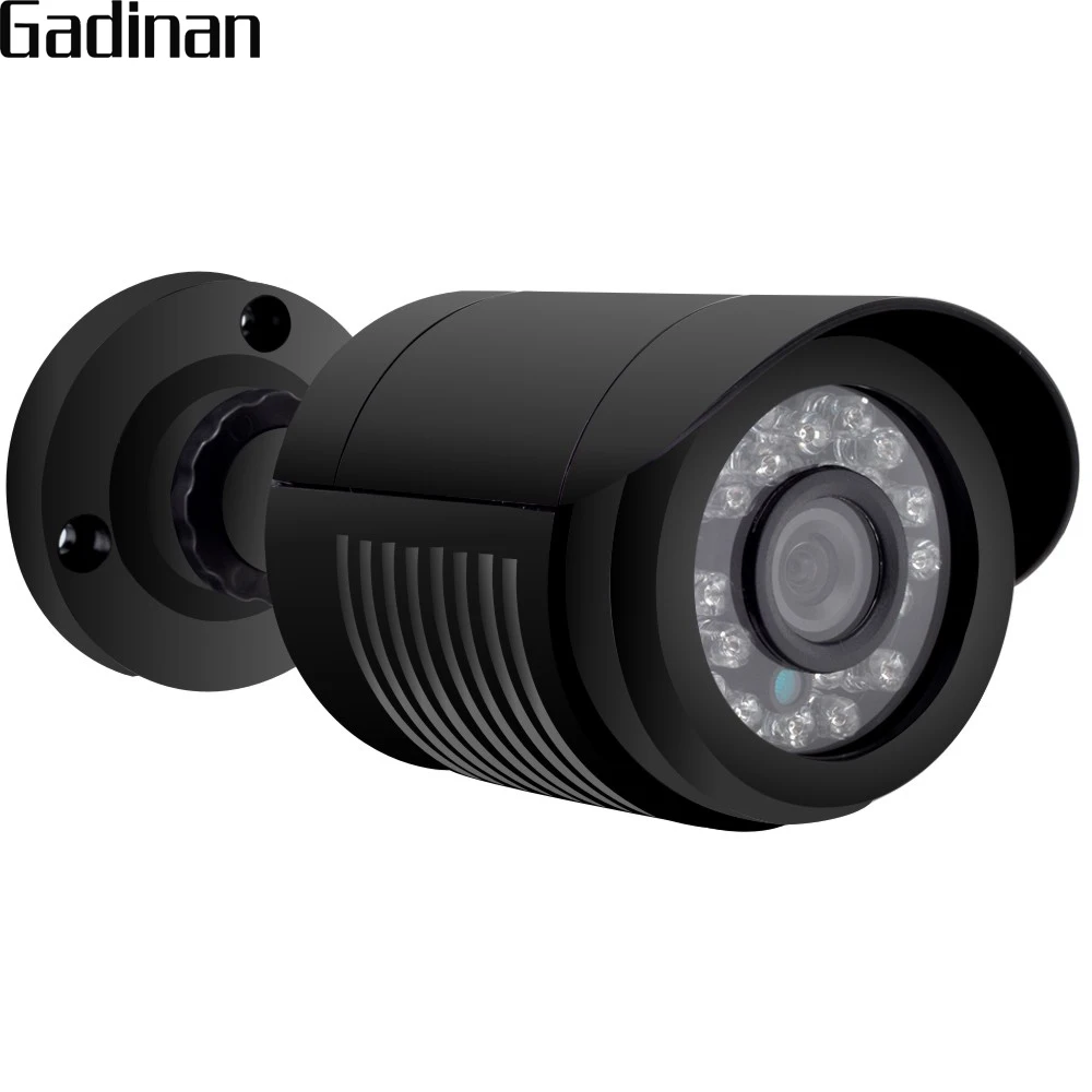 

GADINAN AHD Camera 1080P 24pcs IR Leds 2MP Camera 1080P Lens Full HD Security CCTV Cam Waterproof Outdoor ABS Plastic