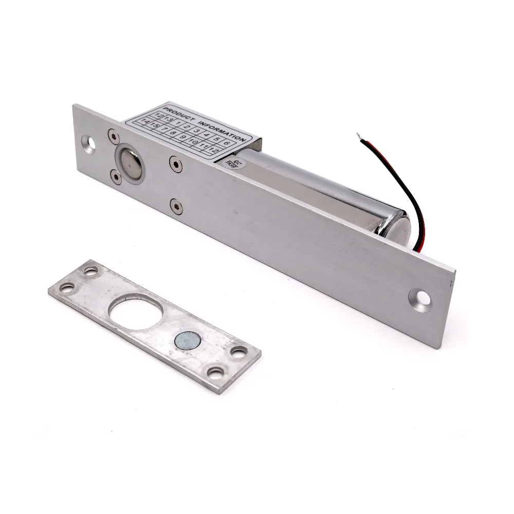 12V Electric Drop Bolt lock Electric deadbolt Door Lock for Door Access Control System