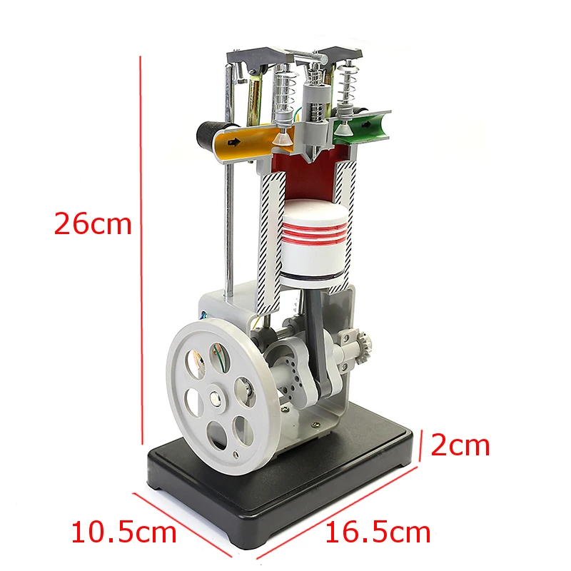 Diesel Engine Model Teaching Instrument Physics Mechanics Experimental Toy J31009