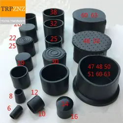 PVC soft rubber, rubber, round tube foot cover, stainless steel tube jacket, non-slip, round table and chair cover