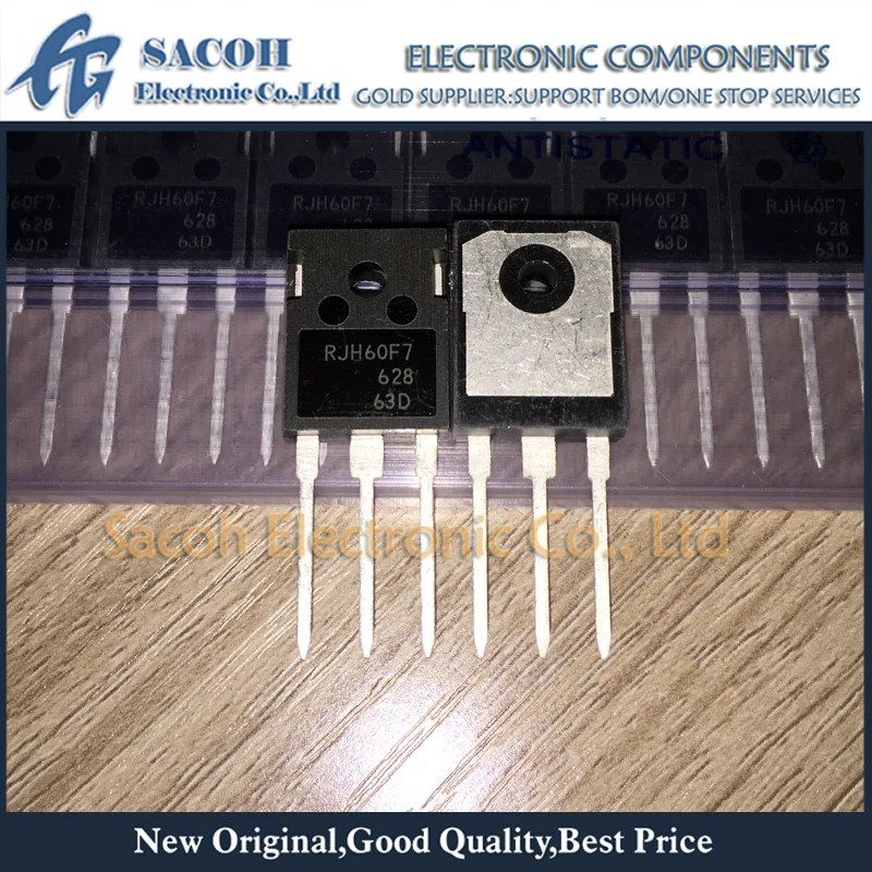 

Refurbished Original 10Pcs/Lot RJH60F7 RJH60F7DPQ 60F7 OR RJH60F6 RJH60F6DPQ TO-247 90A 600V Power IGBT Transistor