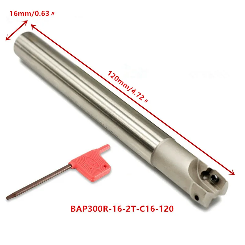 1P BAP300R-2T Milling tool Holder C14mm/C15mm/C15.6mm/C16mm/C20mm CNC Indexable End Milling tool Holder for APMT11 Insert