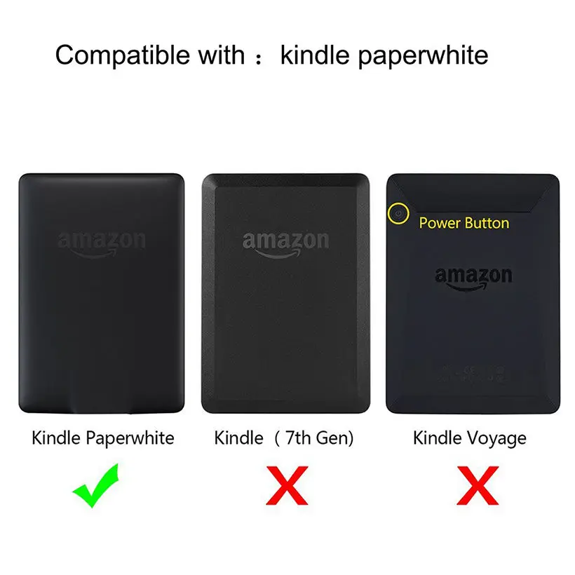 Case Cover for Amazon Kindle Paperwhite 1 2 3 2015 2014 2013 2016 Case for Kindle Paperwhite 6 inch e-book Funda Tablet Capa