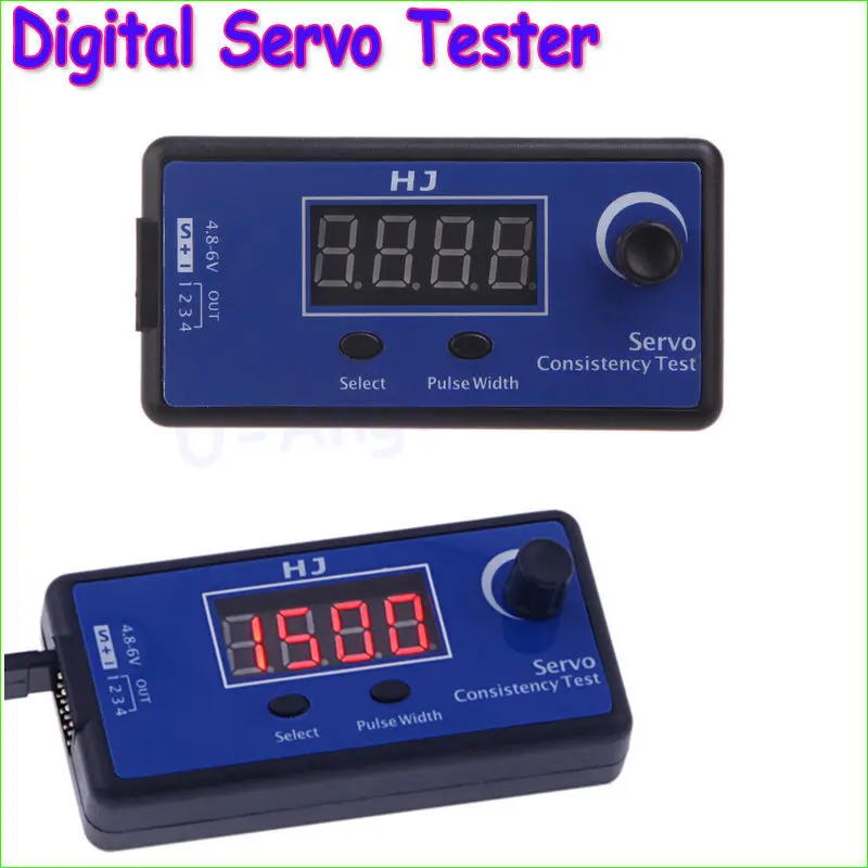 HJ Digital Servo Tester/ESC Consistency Tester for RC Helicopter plane Car