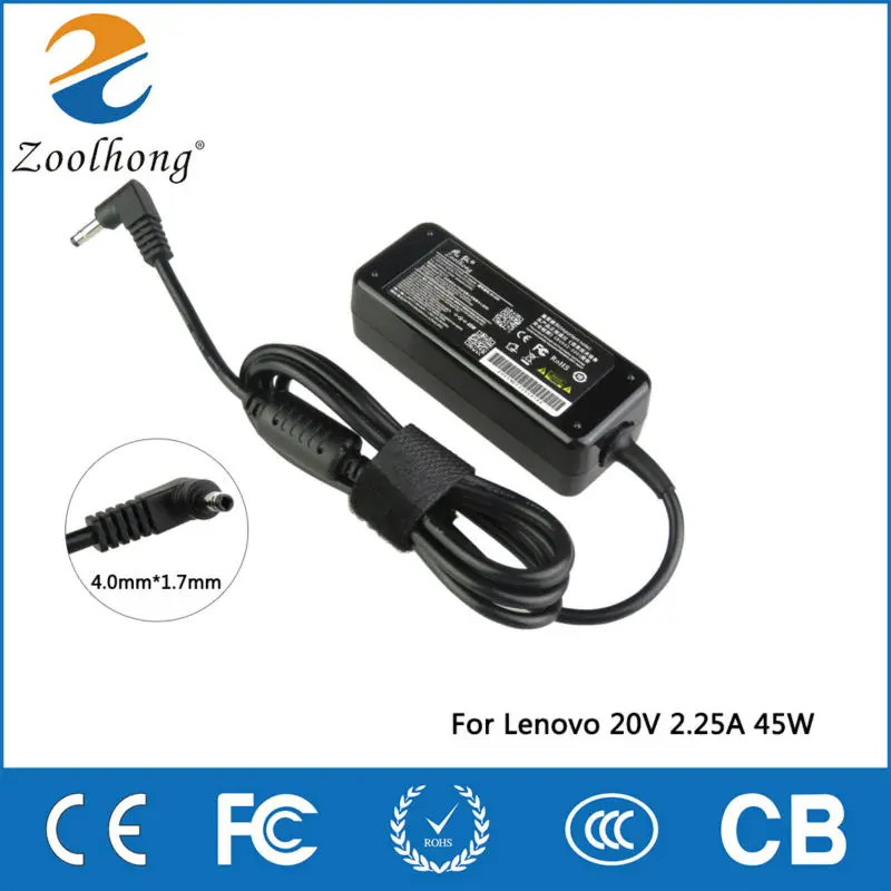 

Zoolhong 20V 2.25A 4.0*1.7mm 45W High Quality Factroy Direct For Lenovo/IBM Laptop AC Adapter Desktop Charger