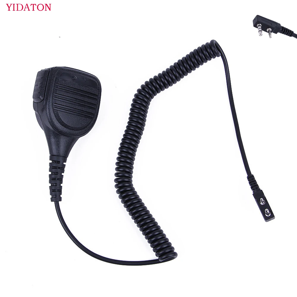 

New BAOFENG UV-5R Speaker Mic Microphone for UV5R for Kenwood Ham Radio Hf Transceiver Two Way Radio Waterproof IP54