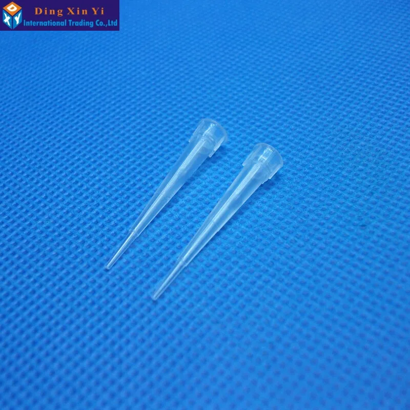 1000pcs/bag Toppette pipette tips for 10ul white tips for 0.1-2.5/0.5-10ul