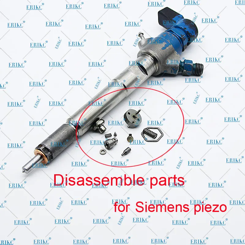 

ERIKC Repair kits For Siemens Piezo Injector Nozzle New Diesel Fuel Common Rail Pizeo Injectotion Include Parts Valve Spring