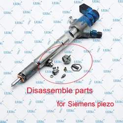 ERIKC Repair kits For Siemens Piezo Injector Nozzle New Diesel Fuel Common Rail Pizeo Injectotion Include Parts Valve Spring