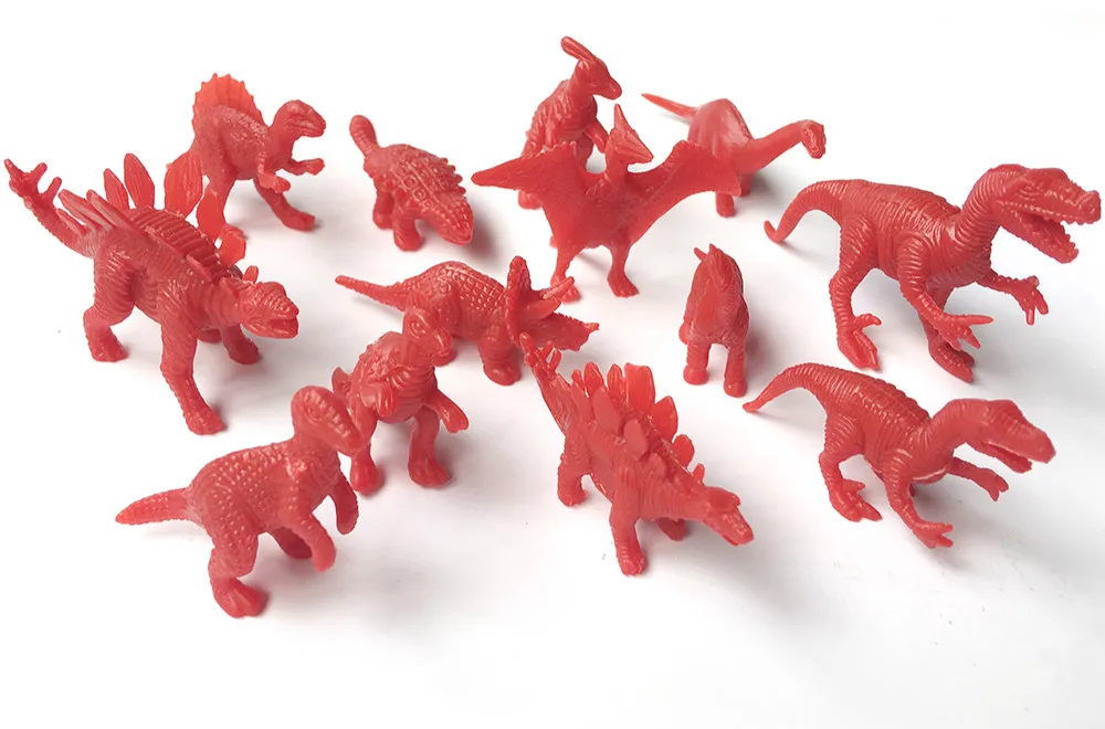 20pcs/set Simulation Mini Dinosaur Toys Model for Baby Boy Girl Gift Figure Action Toys T-Rex Kids Gift DIY