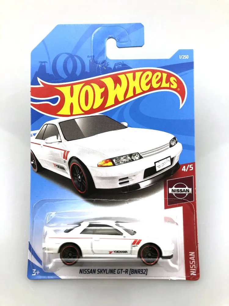 Hot Wheels 1:64 Car NISSAN SKYLINE GT-R BNR34/R33/R32/R30 1/64 Metal Diecast Model Cars