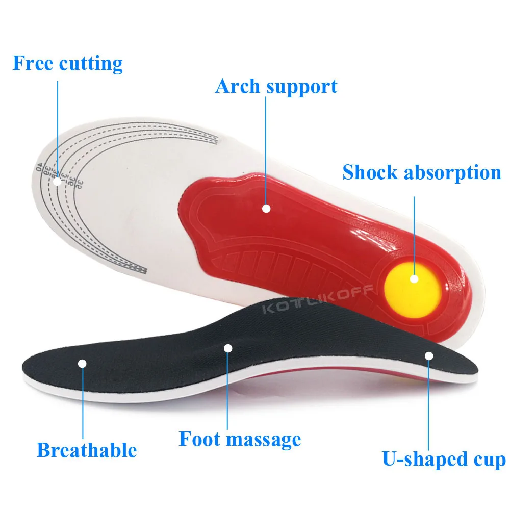 Orthesen Einlegesohle Flatfoot Arch Unterstützung Orthopädische Einlagen Zu Erleichtern Die Der Druck Der Bewegung Dämpfung Kissen Polsterung Einlegesohle