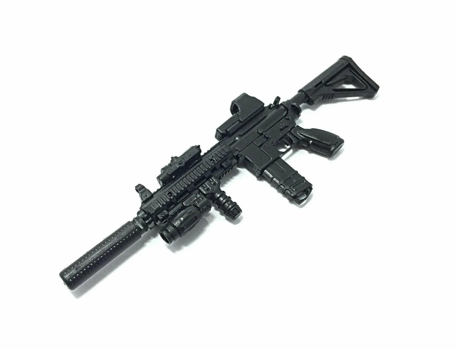 1:6 PUBG M416 HK416 Rifle Assembly Gun Model Assembling Puzzles Building Bricks For Action Figure