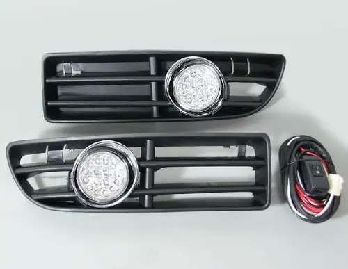 

Yellow LED Front Fog Light Kit For Volkswagen For VW Jetta / Bora MK4