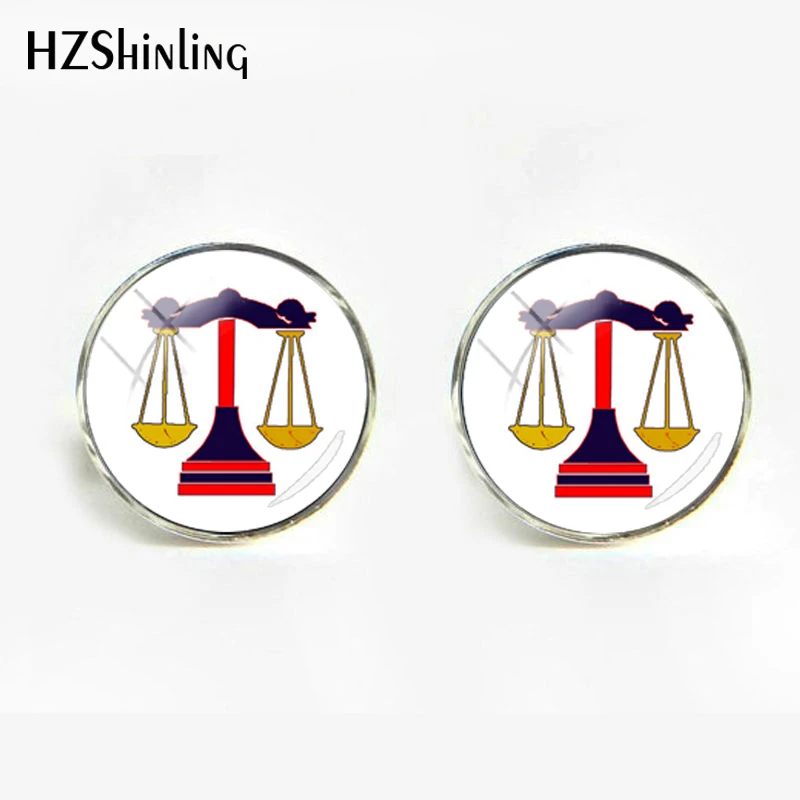 2019 New Fashion Judges Balance Justice Messenger Men\'s Cufflinks Shirt Cuffs High Quality Husband Gifts