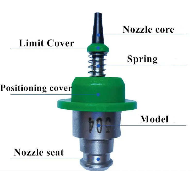 SMT Machine Nozzle 500 501 502 503 504 505 506 507 508 510 511 For JUKI KE2000 2010 2020 2030 2040 2050 2060 or pick and place