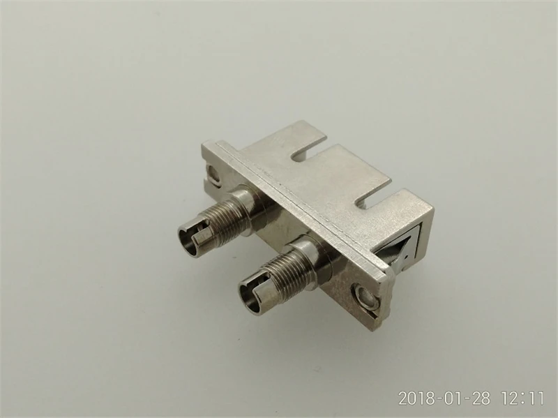 DIN-SC Гибридный дуплексный волоконный адаптер Женский к женскому разъему SM ММ металлический корпус соединитель ftth IL 0.2db Бесплатная доставка 5 шт.