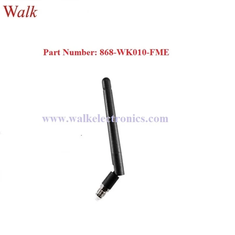 FME-Buchse 868 MHz flexible Gummi-Antennenwinkel 868 MHz UHF-Stubby-Antenne
