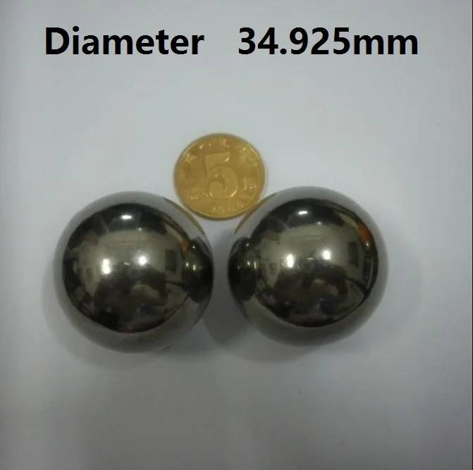 

10pcs/lot Dia 34.925mm steel ball bearing steel balls precision G16 good quality Diameter 34.925 mm bearing steel