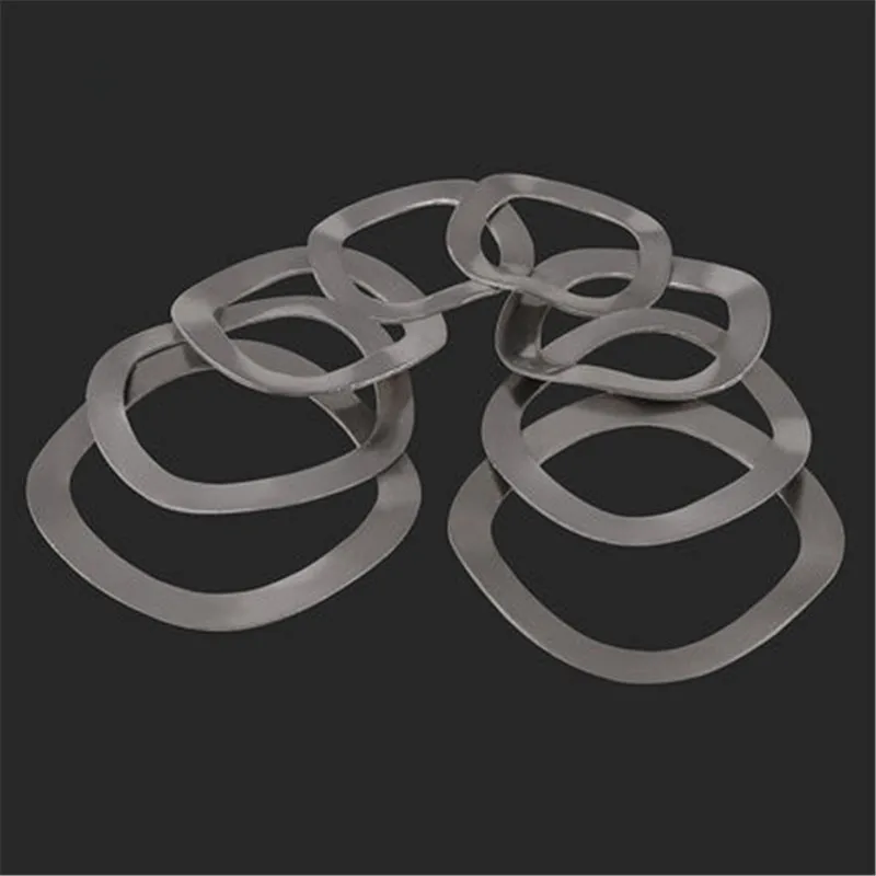 304 stainless steel Wave spring washer three wave crest M3-M19 wave gasket spring gasket Elastic washers