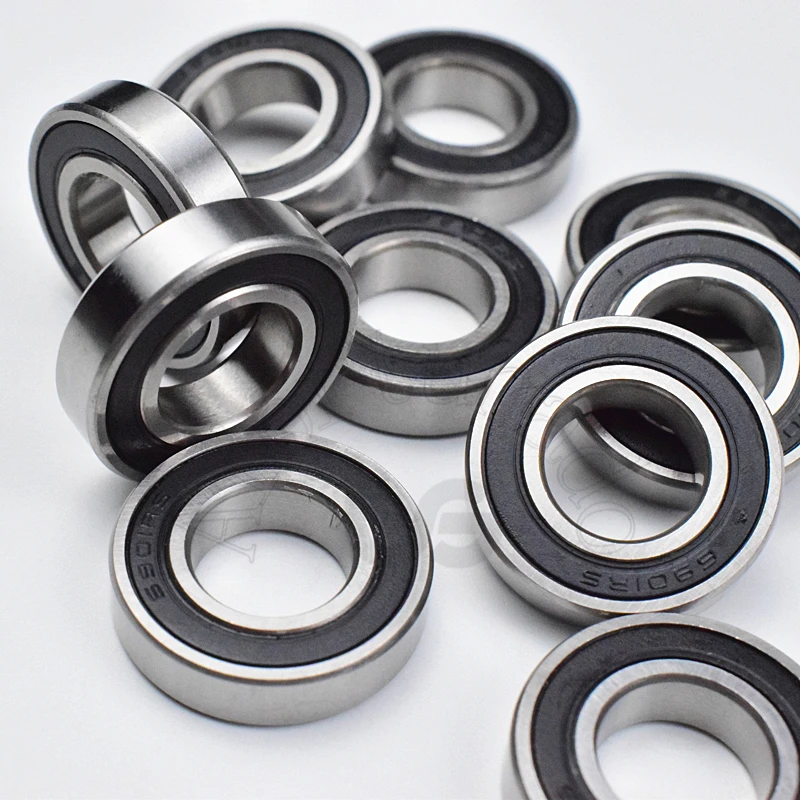 Bearing 10pcs 6901RS 12*24*6(mm)  chrome steel Rubber Sealed High speed Mechanical equipment parts