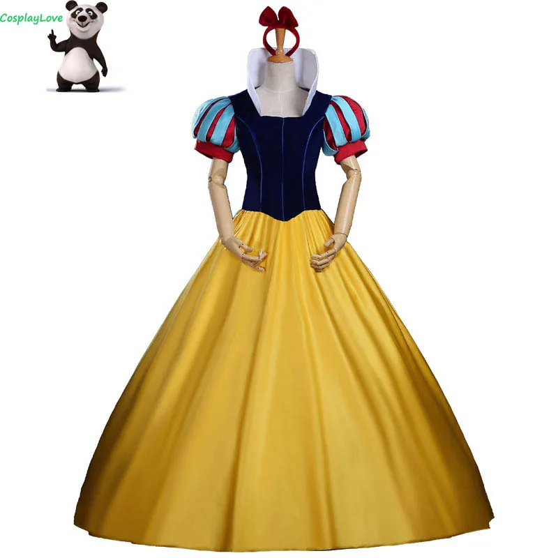 

Snow White Costume CosplayLove Custom Made Adult Kid Snow White Princess Dress Cosplay Costume With Cloak Headband