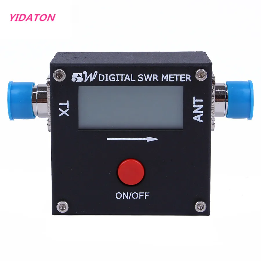 REDOT 2017A Mini Digital SWR Power Meter 199W AM/FM/SSB/CW 1.6 - 60MHz for 2-way radio mobile radio Digital swr meter