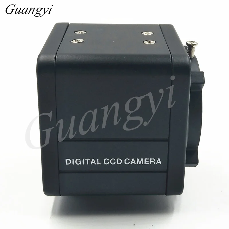 HD Free Drive USB Camera Module Analog Surveillance Camera Industrial Small Case with M12CS Lens