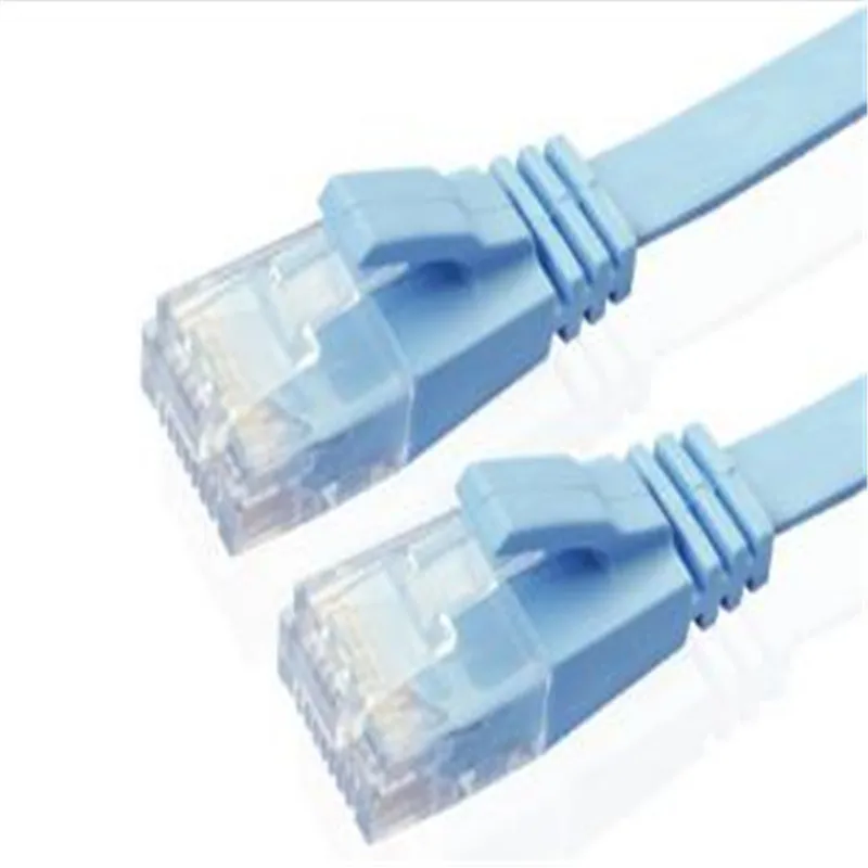 RJ45 CAT6 pure copper Gigabit flat line broadband line Ethernet router computer network set-top box 1/2/3/5/10/15/20/25/30 m