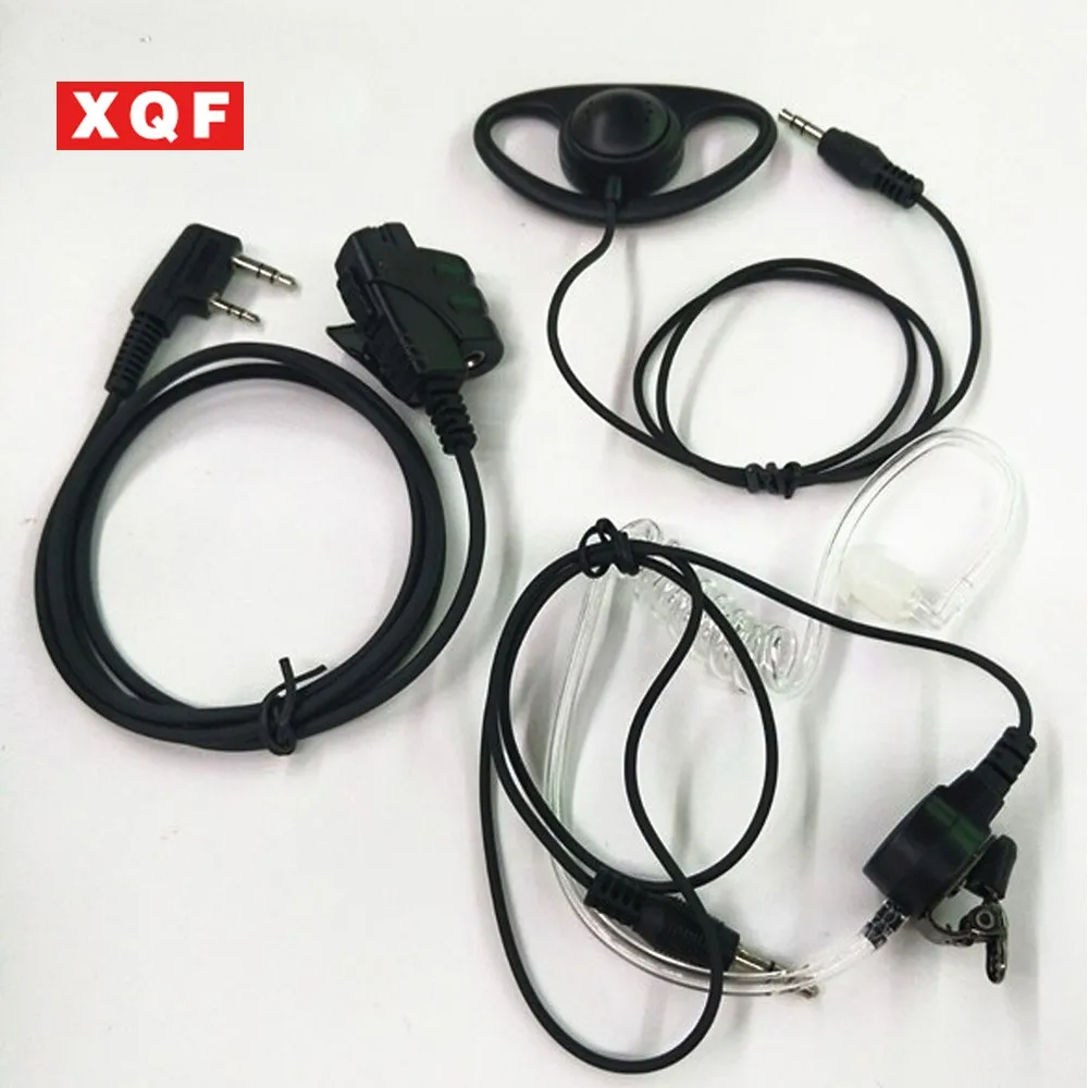 

XQF Dual Use Headset Earpiece PTT Mic for BaoFeng UV-5R UV-6R BF-F8HP UV-B5 TYT TH-UV8000D WouXUN KG-UV8D Walkie Talkie