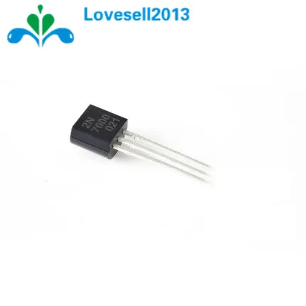 100PCS 2N7000 TO-92 MOSFET N-CHANNEL 60V 0.2A Transistor