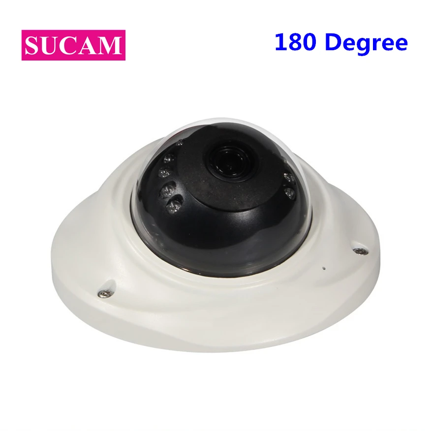 4MP Full HD  IP Surveillance Camera 180 Degree Fisheye Lens Dome Mini Indoor Home Security Camera Night Vision