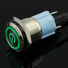 16mm LED Car Power Switch #4